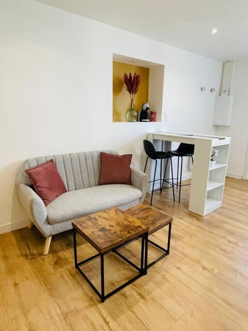 Le Belloc- Suberbe Appartement T1 Bis - Au Calme - Terrasse - Vue Jardin Agen Bagian luar foto